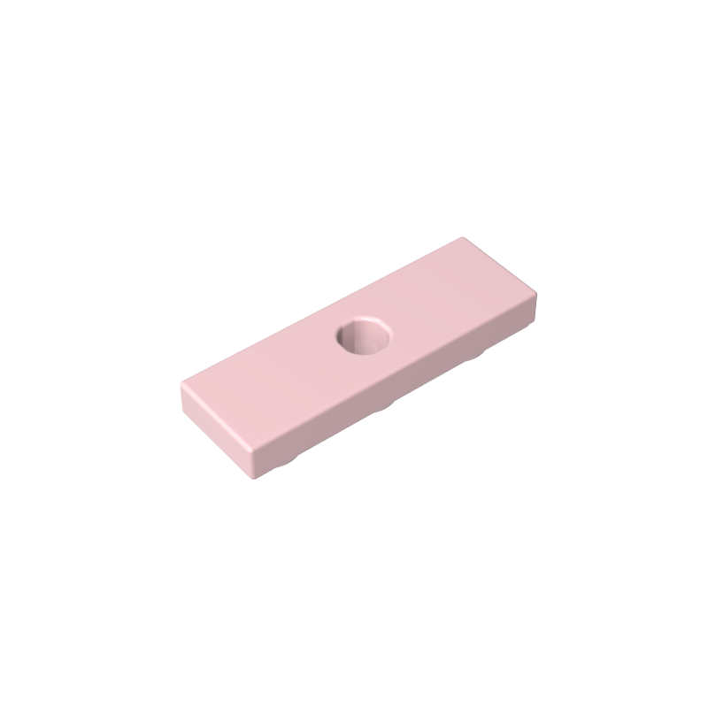 Tile Special 1 x 3 Inverted with Center Hole - Color ID 17