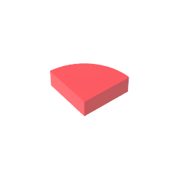 Tile Round 1 x 1 Quarter