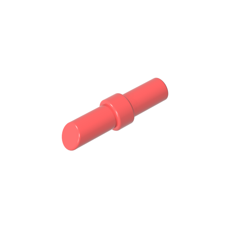 Lipstick with Light Bluish Gray Handle