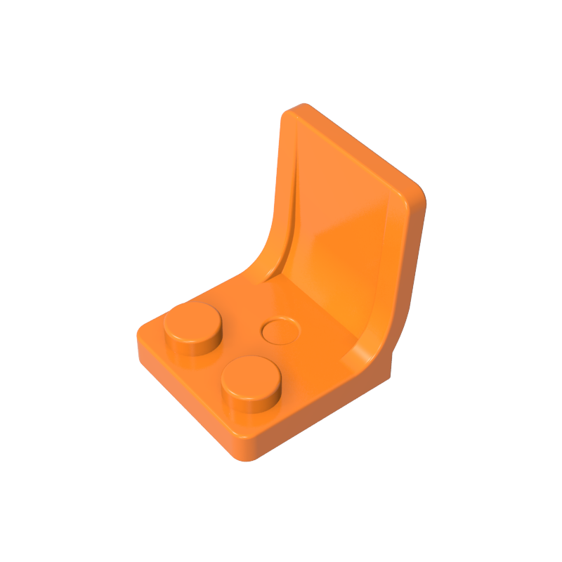 Seat / Chair 2 x 2 with Center Sprue Mark