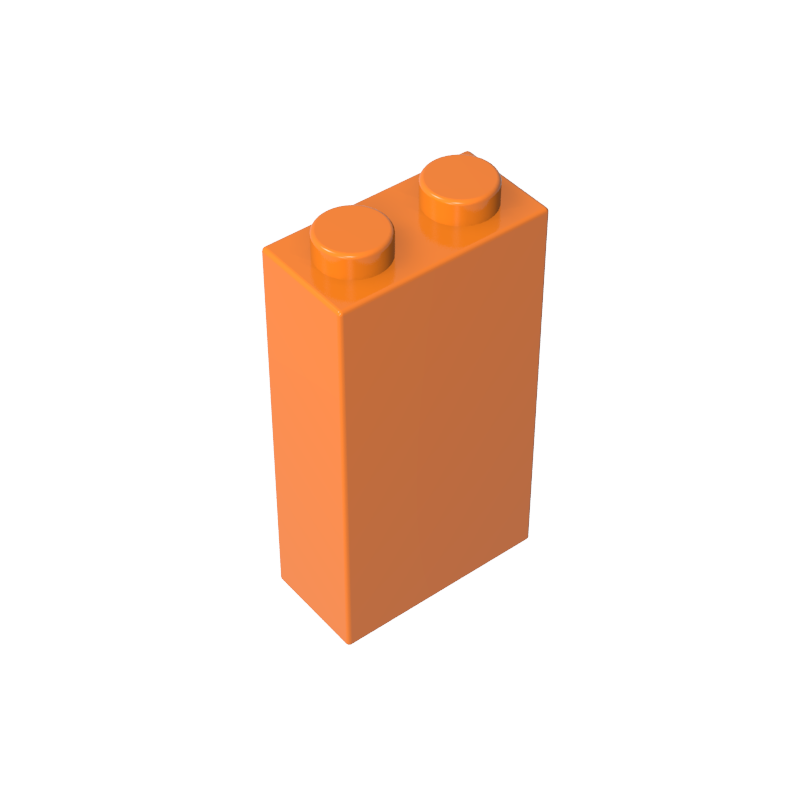 Brick 1 x 2 x 3 with Bottom Stud Holder