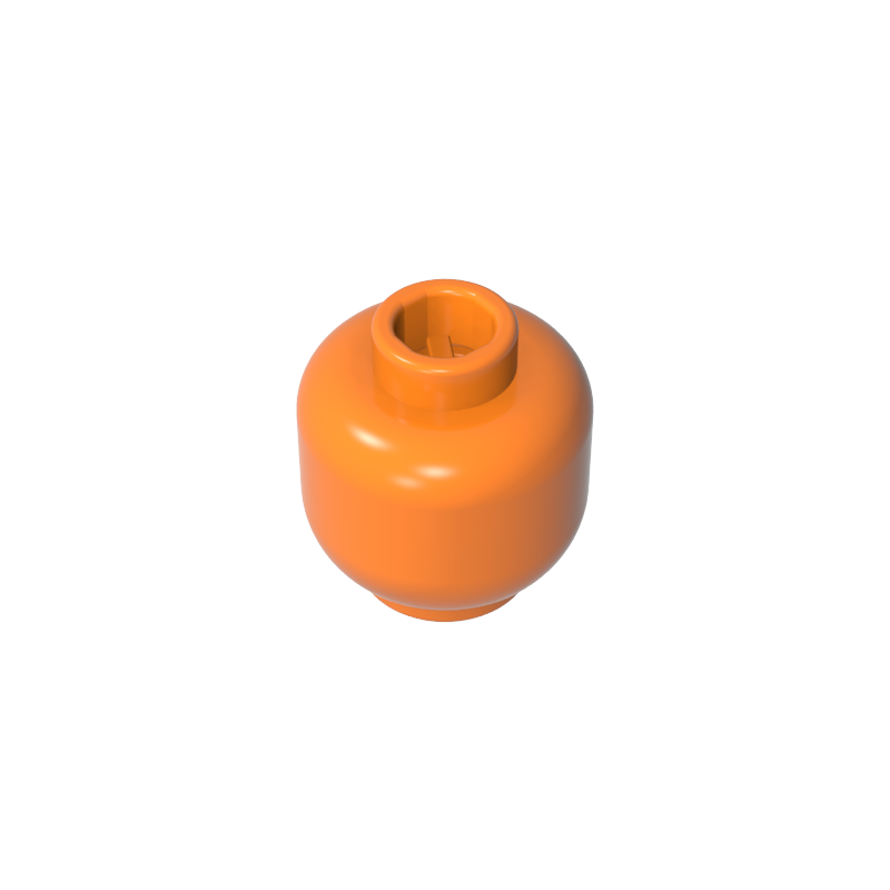 Minifig Head Plain [Blocked Open Stud]