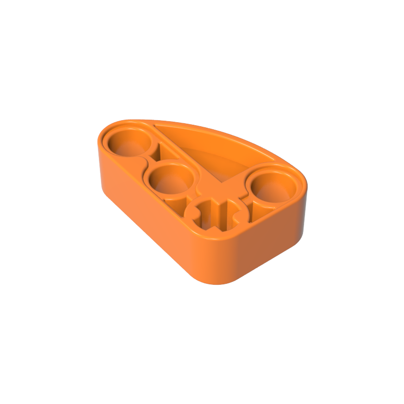 Technic Beam 2 x 3 L-Shape with Quarter Ellipse Thick