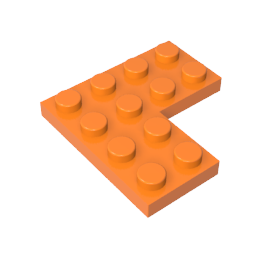 Plate 4 x 4 Corner