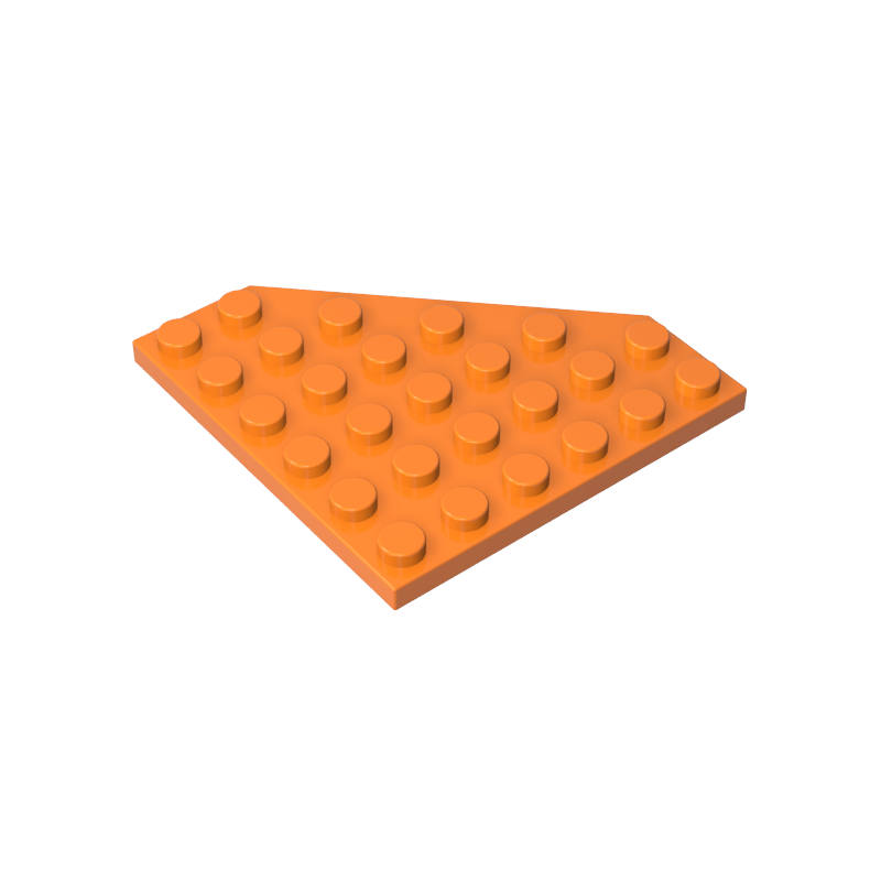 Wedge Plate 6 x 6 Cut Corner