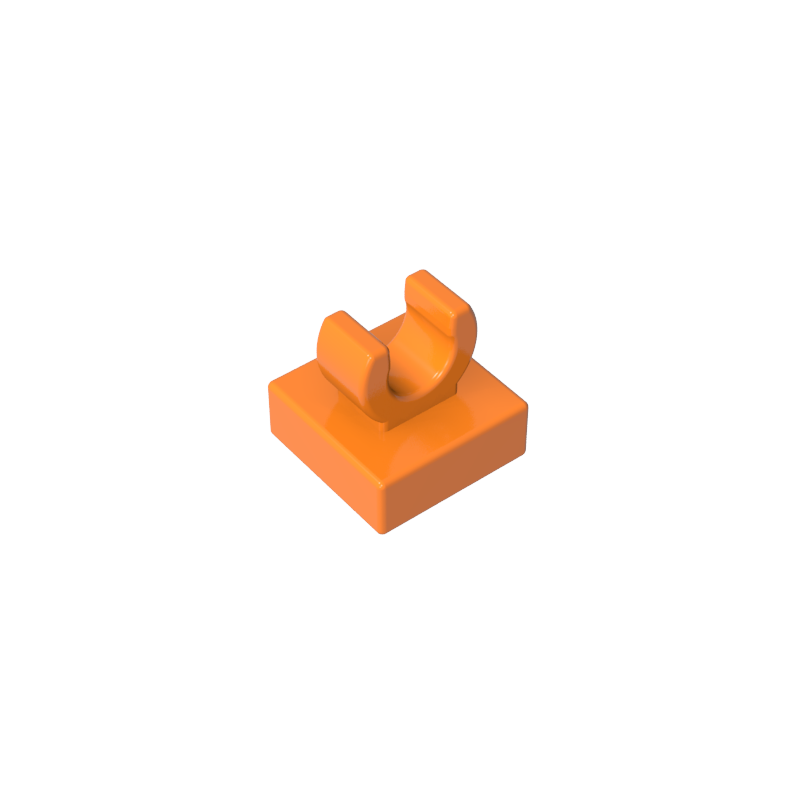 Tile Special 1 x 1 with Clip with Rounded Edges
