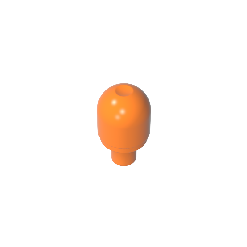 Light Cover 1 x 1 Round with Internal Bar / Bionicle Barraki Eye