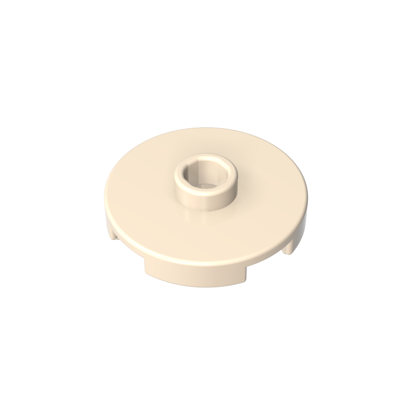 Plate Special Round 2 x 2 with Center Stud (Jumper Plate)