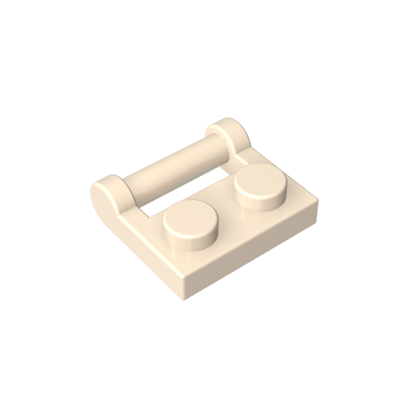Plate Special 1 x 2 [Side Handle Closed Ends]