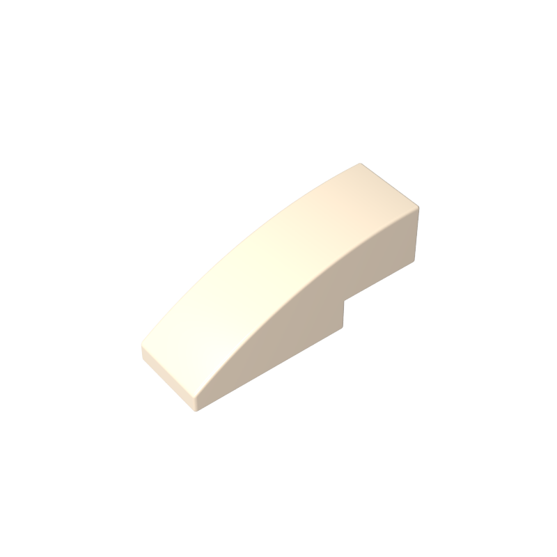 Slope Curved 3 x 1 No Studs