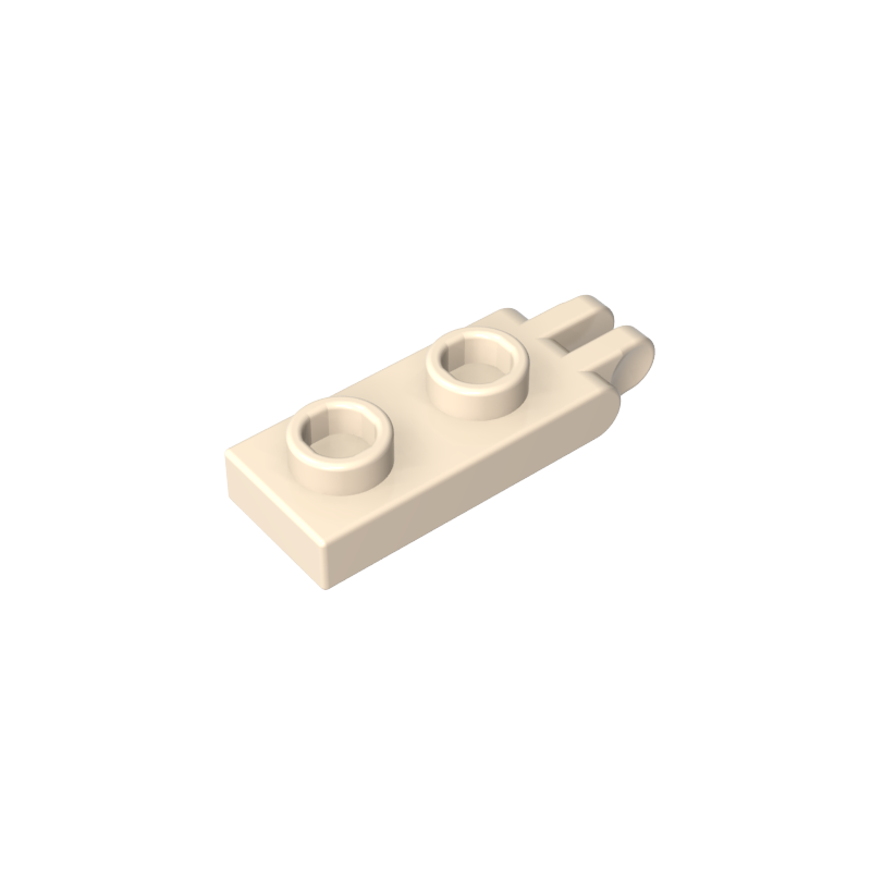 Hinge Plate 1 x 2 with 2 Fingers and Hollow Studs - Color ID 27