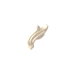 Headwear Accessory Plume / Feather / Flame Triple Point - Color ID 27