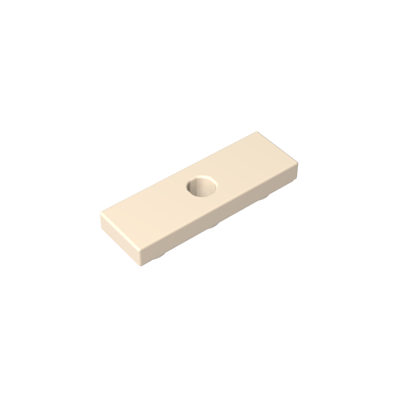 Tile Special 1 x 3 Inverted with Center Hole - Color ID 27