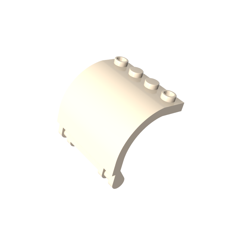Hinge Panel 3 x 4 x 3 Curved - Color ID 27