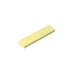 Tile 1 x 4 with Groove