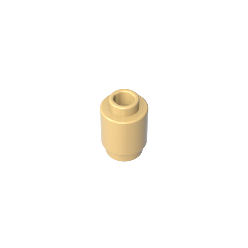 Brick Round 1 x 1 Open Stud