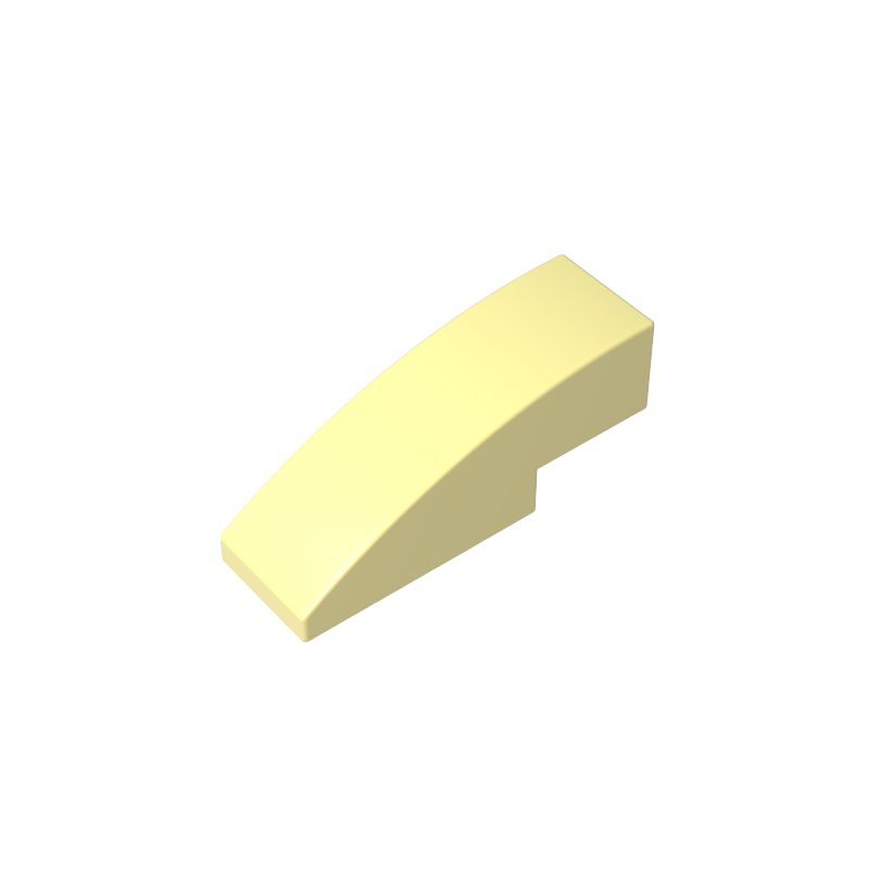 Slope Curved 3 x 1 No Studs