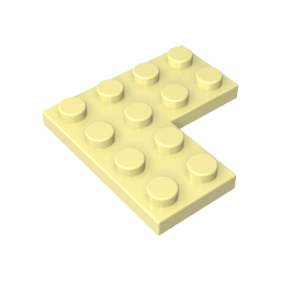 Plate 4 x 4 Corner