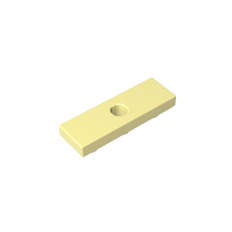 Tile Special 1 x 3 Inverted with Center Hole