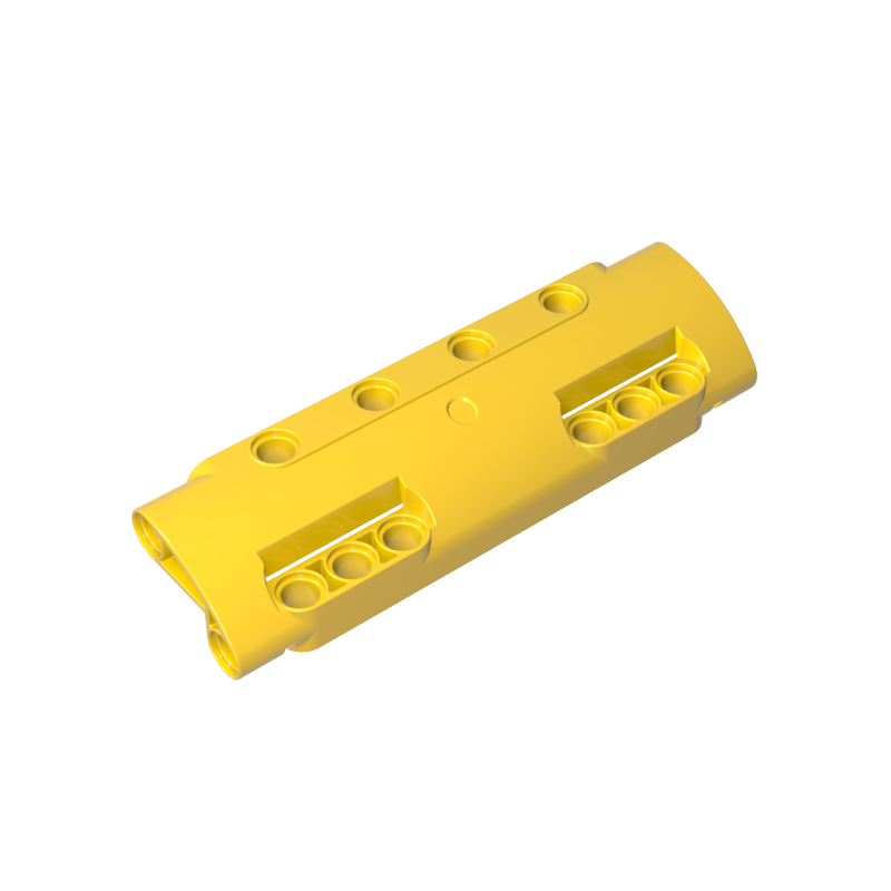 Technic Panel Curved 11 x 3 with 10 Pin Holes through Panel Surface