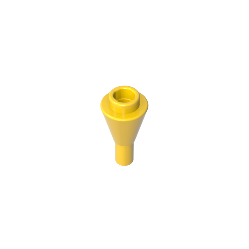 Cone 1 x 1 Inverted with Bar at Bottom (Ice Cream Cone)