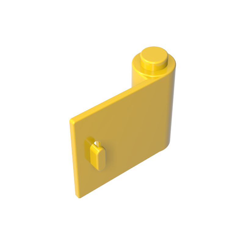 Door 1 x 3 x 2 Right - Open Between Top and Bottom Hinge