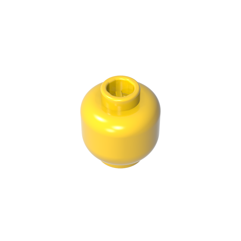 Minifig Head Plain [Blocked Open Stud]