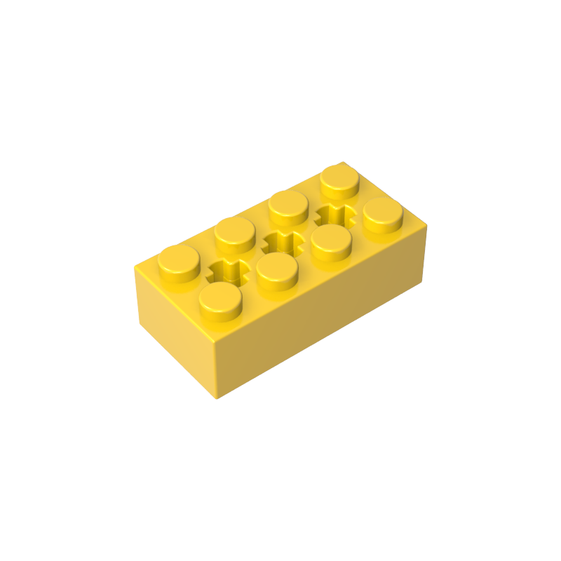 Brick Special 2 x 4 with 3 Axle Holes