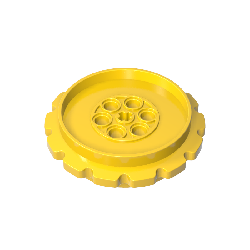 Technic Tread Sprocket Wheel Large Diameter 7 Holes, 14 Tooth