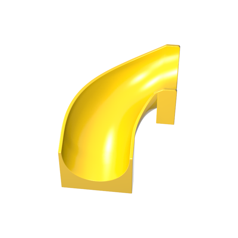 Slide Curved Left 90°