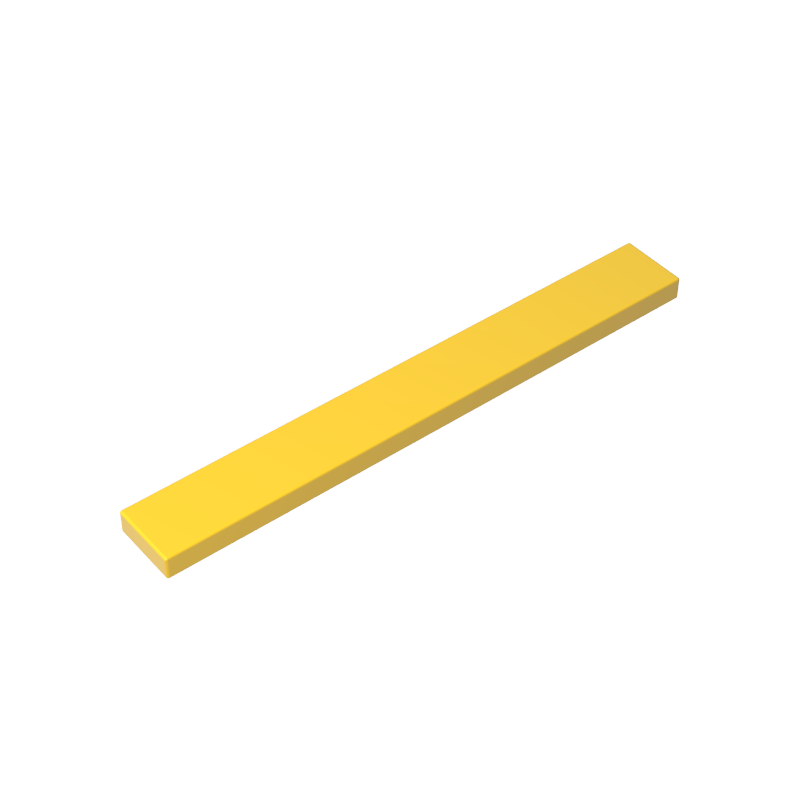 Tile 1 x 8 with Groove