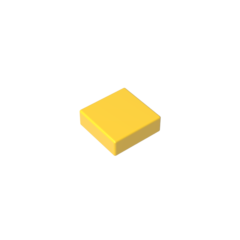Tile 1 x 1 with Groove