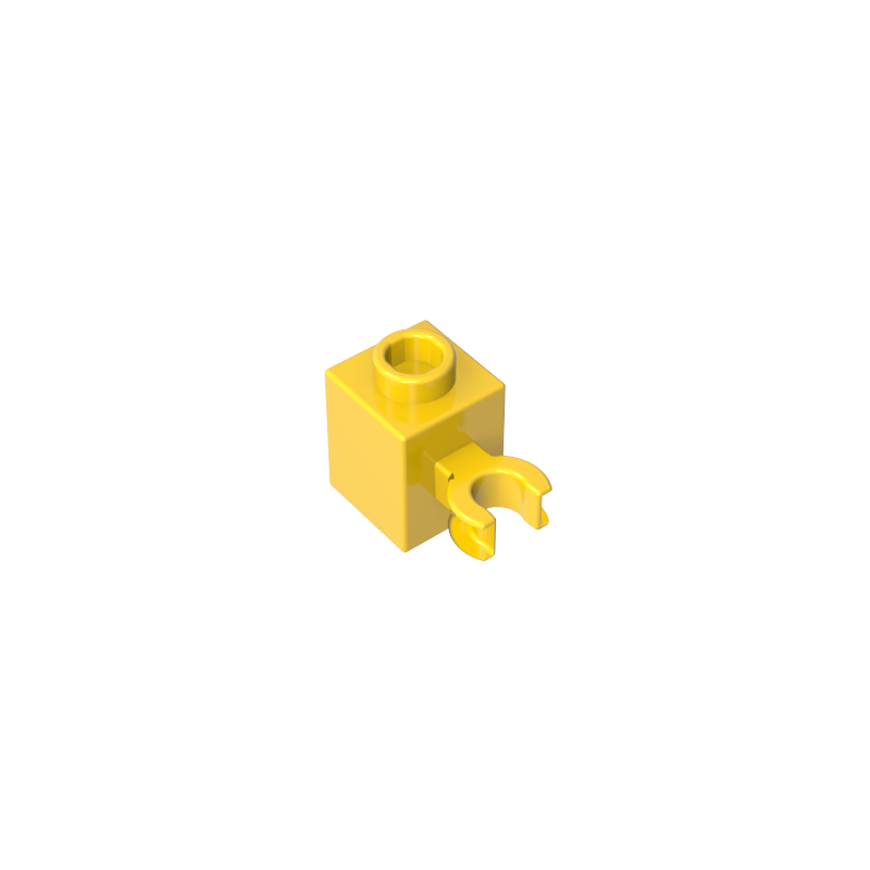 Brick Special 1 x 1 with Clip Vertical [Open O Clip, Hollow Stud]