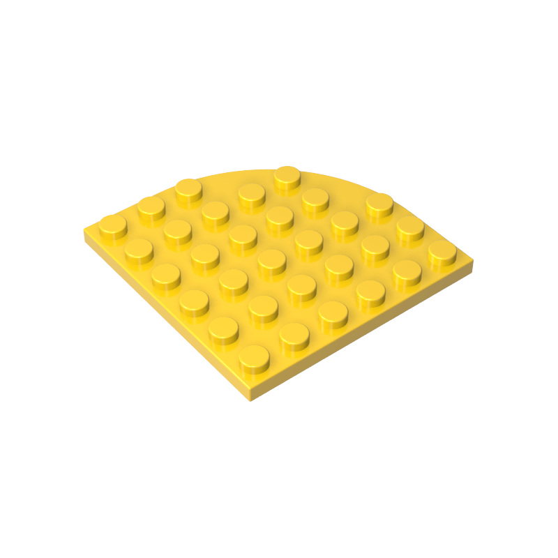 Plate Round Corner 6 x 6