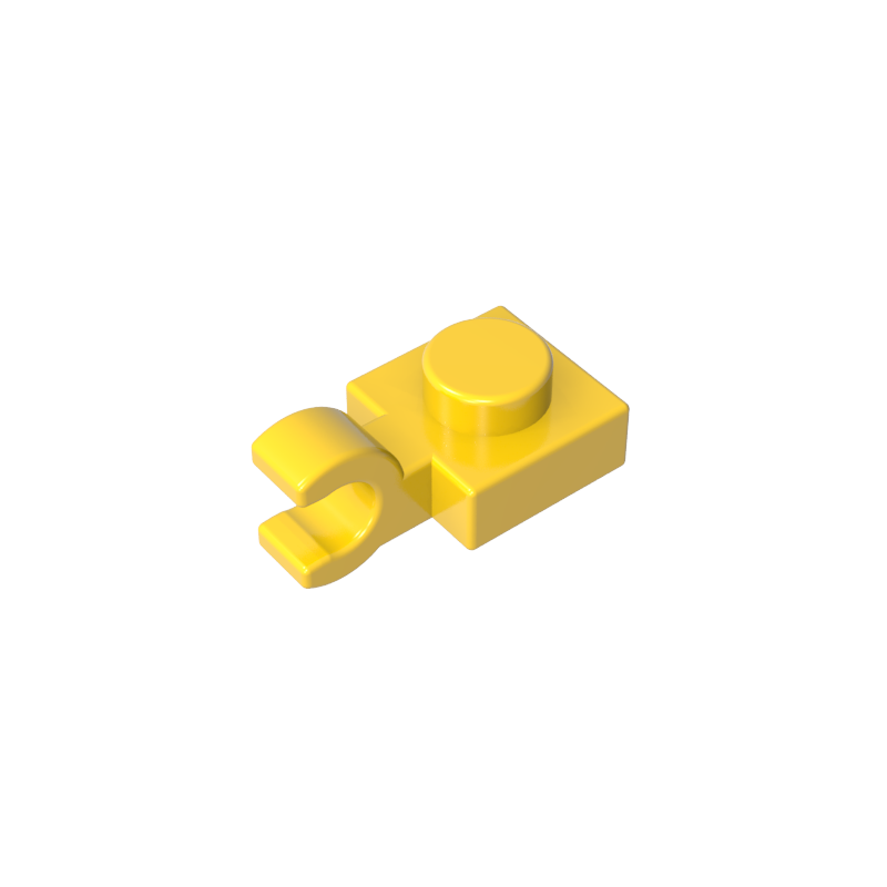 Plate Special 1 x 1 with Clip Horizontal [Thick U Clip]