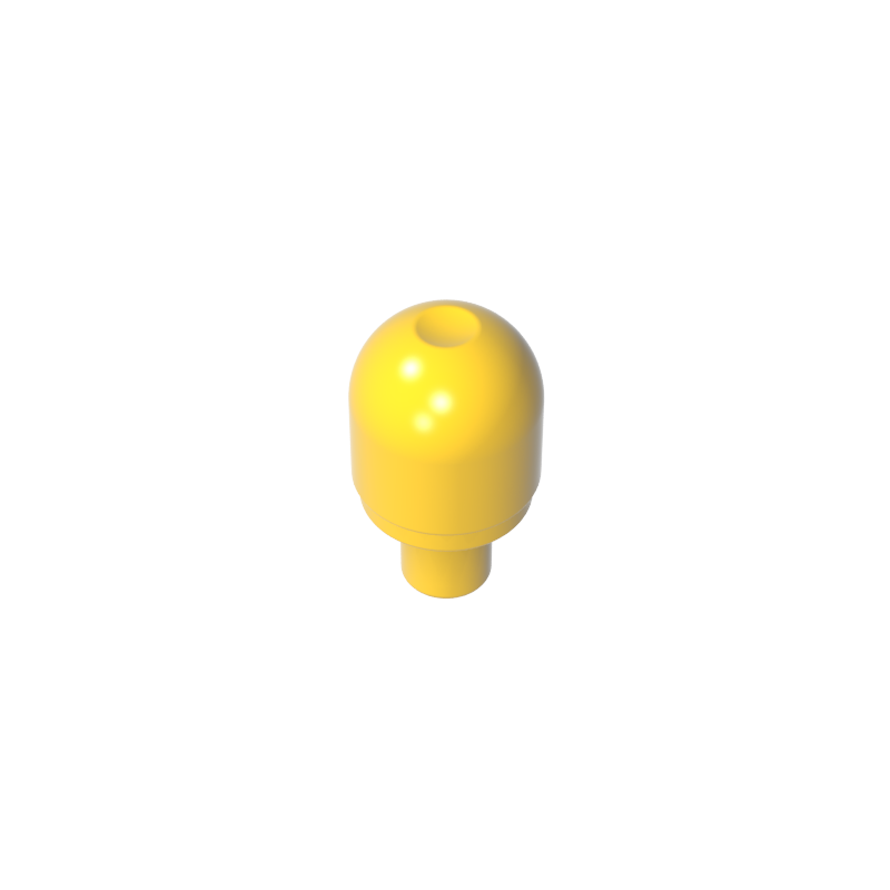 Light Cover 1 x 1 Round with Internal Bar / Bionicle Barraki Eye