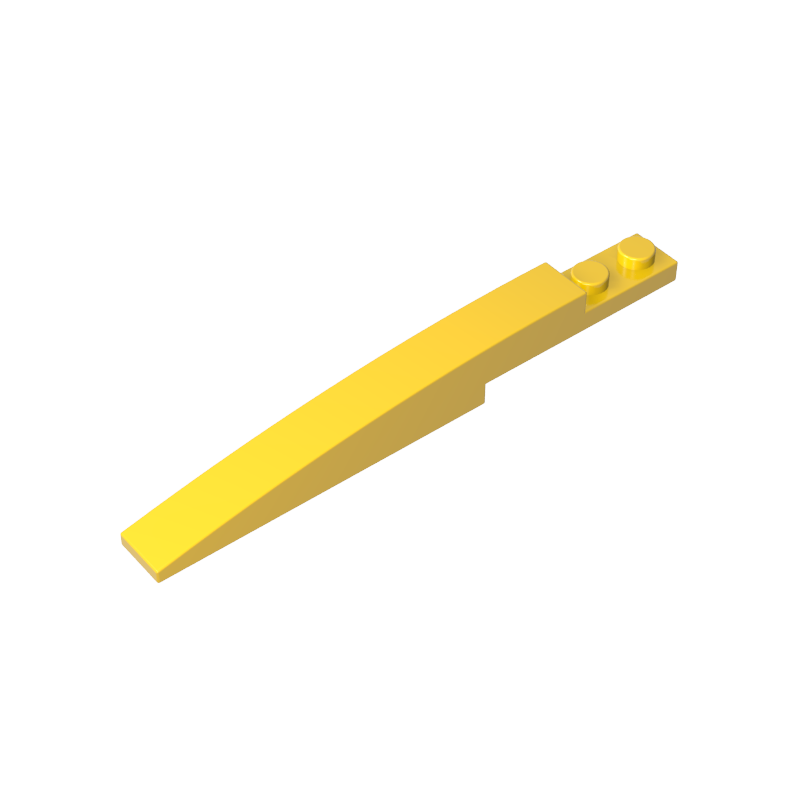 Brick Curved 10 x 1 [Asymmetric Inside Ridges]