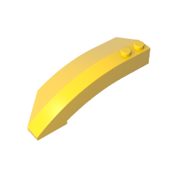 Wedge Curved 8 x 3 x 2 Open Right - Color ID 30