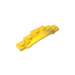Wheel Arch, Mudguard, 1 1/2 x 6 x 1 [Arch Extended] - Color ID 30