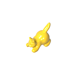 Animal, Cat, Kitten Crouching [Plain] - Color ID 30