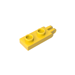 Hinge Plate 1 x 2 with 2 Fingers and Hollow Studs - Color ID 30