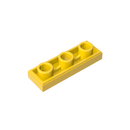Tile Special 1 x 3 Inverted with Center Hole