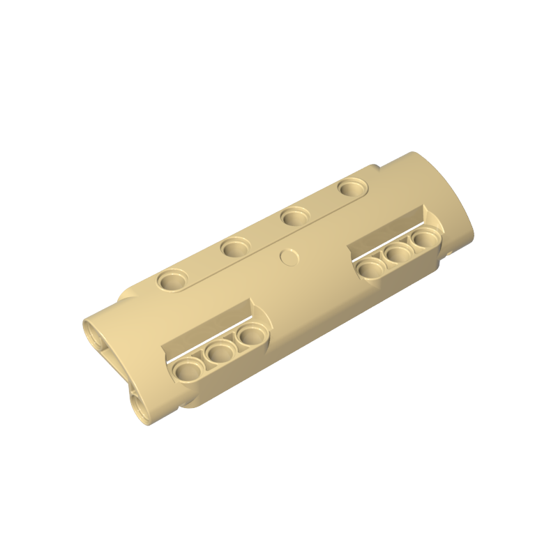 Technic Panel Curved 11 x 3 with 10 Pin Holes through Panel Surface