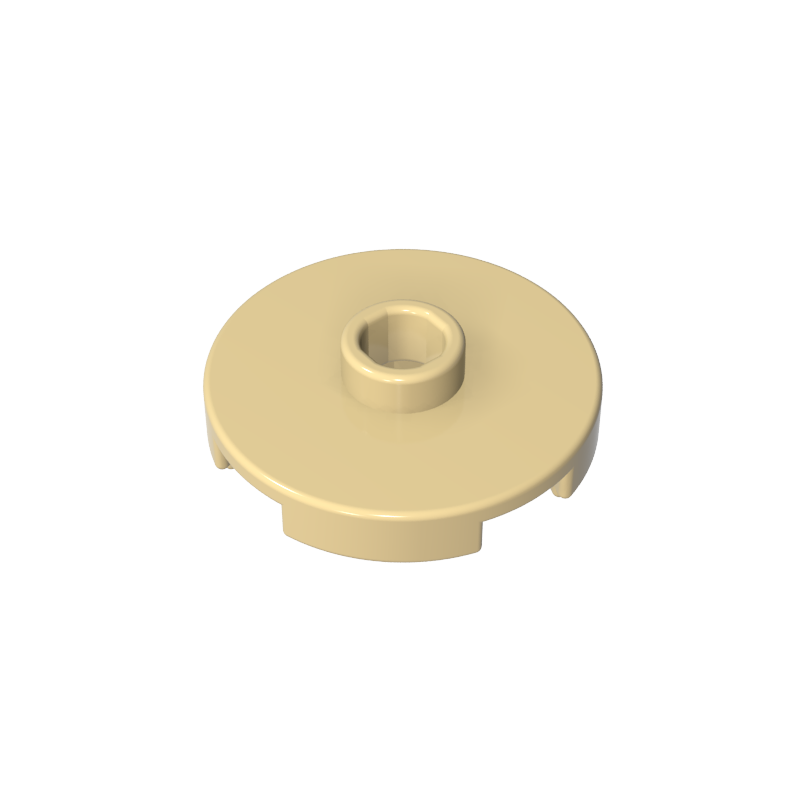 Plate Special Round 2 x 2 with Center Stud (Jumper Plate)
