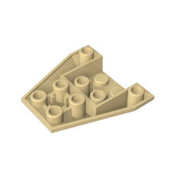 Wedge Sloped Inverted 4 x 4 Triple [4 Connections between Front Studs]