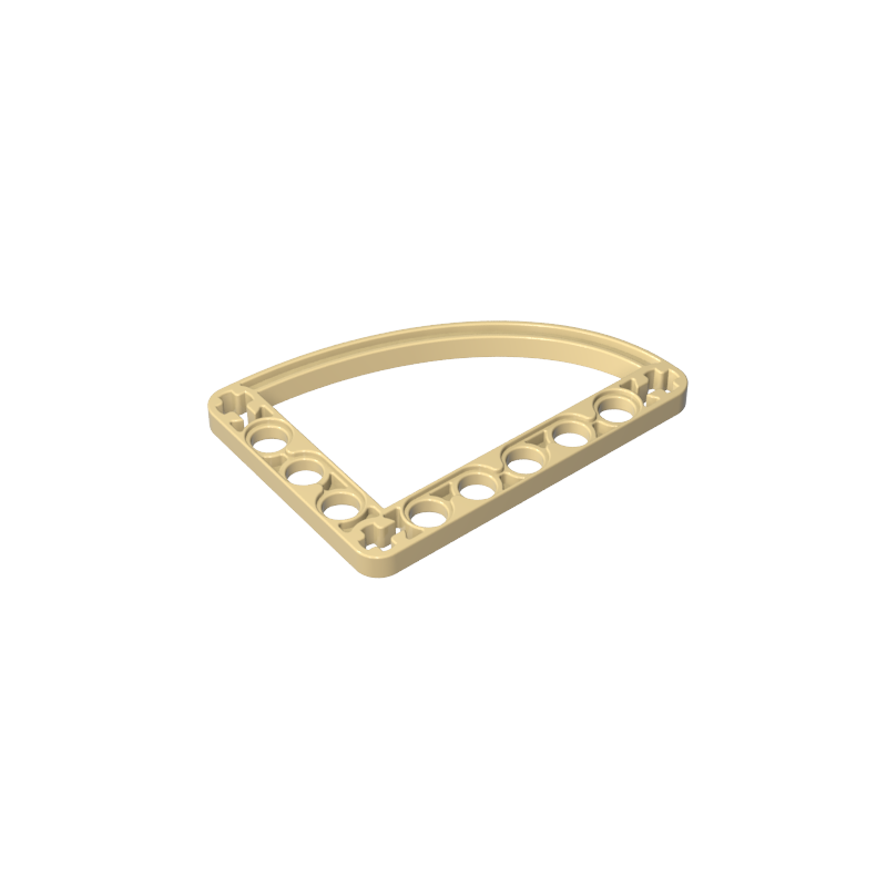 Technic Beam 5 x 7 L-Shape with Quarter Ellipse Thin