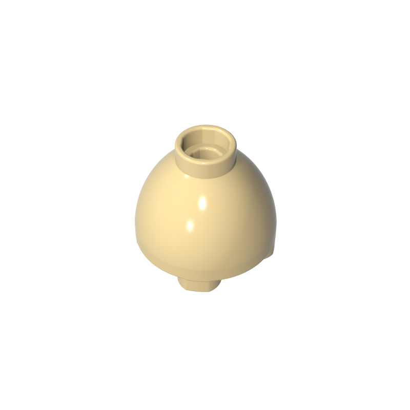 Brick Round 2 x 2 x 1 1/3 Inverted