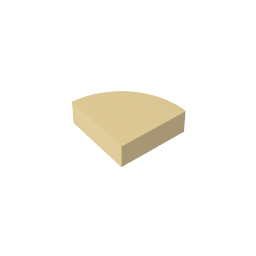 Tile Round 1 x 1 Quarter