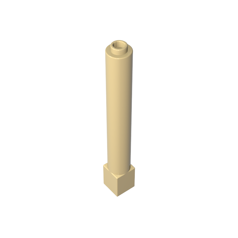 Support Round 1 x 1 x 6 Solid Pillar