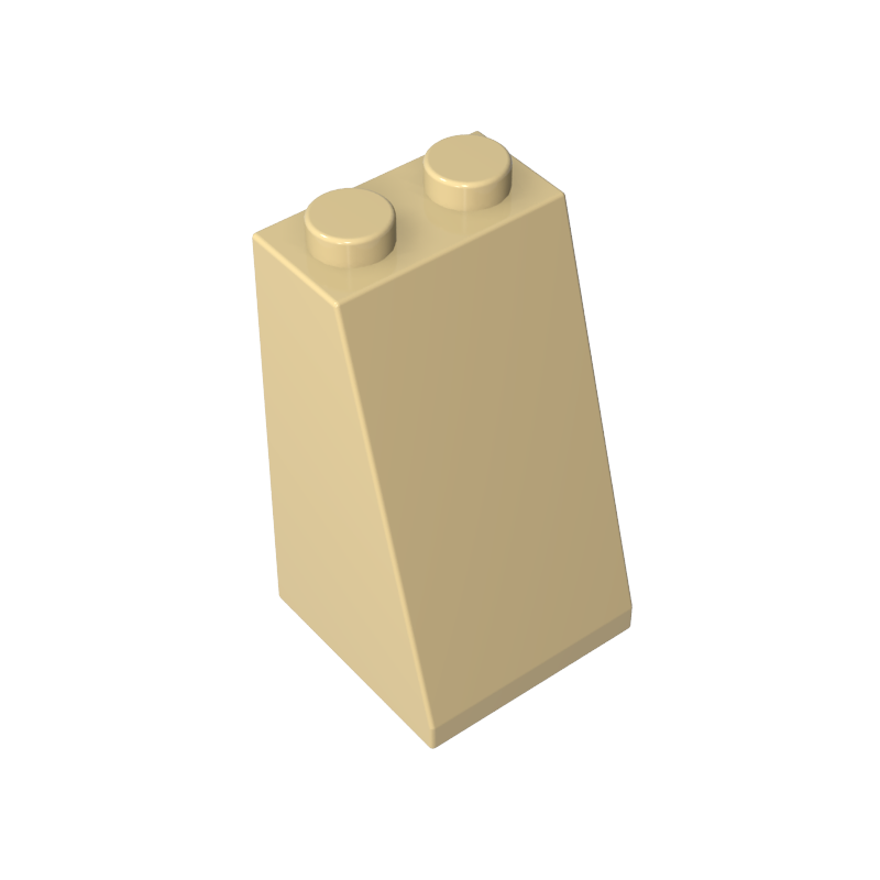 Slope 75° 2 x 2 x 3 [Solid Studs]